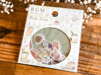 Japanese Washi Masking Stickers / Seal bits - Summer Drinks