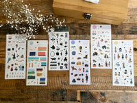 Tamura Miki Masking Sheet of Sticker / People