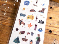 Tamura Miki Masking Sheet of Sticker / Trip