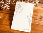 High Quality Botanical Garden Letterpress Postcard - Pussy Willow