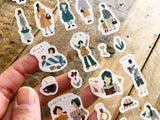 Tamura Miki Masking Sheet of Sticker / People