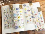 Traditional Japanese Summer Collection sheet of Washi Stickers - Wind Chimes