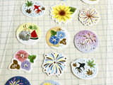 Traditional Japanese Summer Collection sheet of Washi Stickers - Japanese Summer