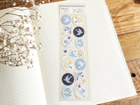 Michikusa Japanese Sheet of Stickers - Blue Bird