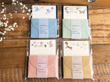 Michikusa Mini Letter Set - Cat