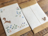 Michikusa Petit Envelopes - Squirrel