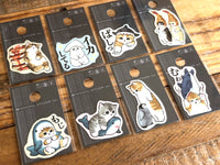 "mofusand" die-cut small sticker / Penguin