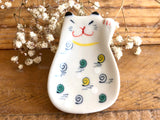 Petite Cat Ceramic Tray