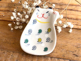 Petite Cat Ceramic Tray
