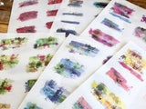 Lin Chia Ning Pring-on sticker Set / Brush Paint
