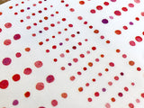 Lin Chia Ning Pring-on sticker Set / Mini Dots