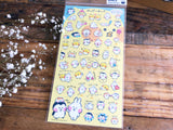 Sheet of Stickers / Happy Cheeks