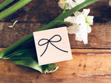 Kubominoki Original Wooden Rubber Stamp - Ribbon