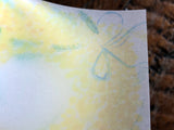 Inoue Eriko Tracing Paper Stickey Notes / Mimosa Wreath