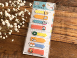 PLUS+STUDY Sticky Index Tabs / One Point Sticker / Sticky Notes - Gorogoro Nyasuke