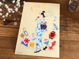 Beautiful Postcards by Mayuko Ogura at your choice