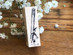 Kubominoki Original Rubber Stamp - Pencil (Little People Series)