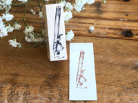Kubominoki Original Rubber Stamp - Pencil (Little People Series)