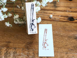 Kubominoki Original Rubber Stamp - Pencil (Little People Series)