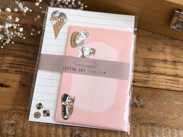 Mofusand Letter Set-Ice Cream