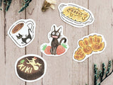 Flake Stickers - Kiki's Delivery