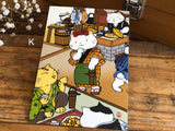 Whimsical Cat Postcard by Yumiko Kobayashi - Vol.1