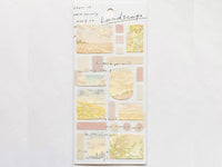 Landscape Sheet of Stickers / Madder Cloud