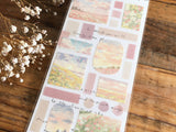 Landscape Sheet of Stickers / Madder Cloud