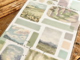 Landscape Sheet of Stickers / Sunlight