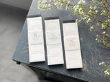 Oeda Letterpress Limited Edition 5 Frame Label Book - Pale Green & Silver