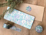 Omori Yuko Original Washi Tape - Ajisai (紫陽花)
