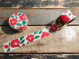 Omori Yuko Original Washi Tape - Tsubaki (椿)