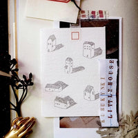 Kurukynki Mini Houses Stamp Set (6 pieces)