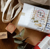 Kurukynki Mini Houses Stamp Set (6 pieces)