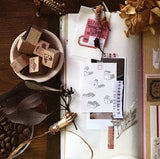 Kurukynki Mini Houses Stamp Set (6 pieces)