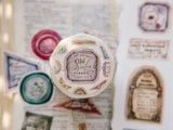 OURS Watercolor Washi Tape / Old Labels