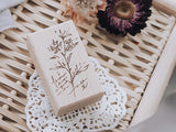 Meow Illustration / Beech wood stamp - One More Time