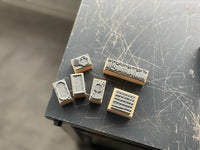 Oeda Letterpress Original Stamp Set Vol.2