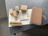 Oeda Letterpress Original Stamp Set Vol.2