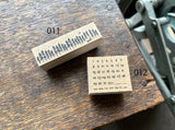 Oeda Letterpress Original Stamp Set Vol.2