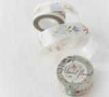 Meow / Almost Floral PET Tape with release paper