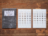 Lin Chia Ning Pring-on sticker Set / Moon Phase 4 Sheets