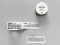 KNOOP Original Washi Masking Tapes - RECEIPT