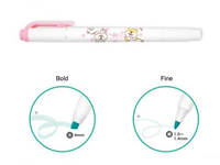 ZEBRA x Gorogoronyansuke Mildliner Highlighter set