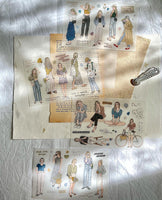 Pion Print-on Sticker / Soft (4 sheets per pack)
