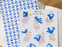 dodolulu Sticker Sheet / Some Blue Flowers
