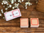 Kurukynki Mini Frame Rubber Stamp Set - Square B Set