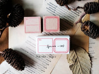 Kurukynki Mini Frame Rubber Stamp Set - Square B Set