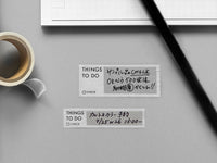 KNOOP Original Washi Masking Tapes - THINGS TO DO (15mm)