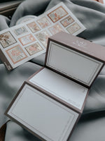 Meow Illustration / Hot Stamping Watercolor Stamp Sticker - Tangli Xianmi